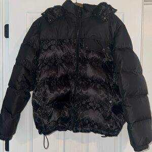 Coach Men’s Black Puffer Jacket